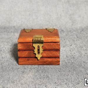 Quarter Go Box (Teak) by Mr. Magic – Trick