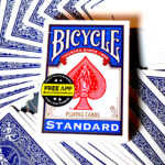Bicycle Standard Blue Poker Cards (New Box)