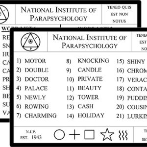 Lexicology 2.0 With Telepathy Card by Paul Carnazzo – Trick