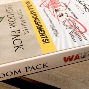 Paul Harris Presents Warp One/Freedom Pack Double Astonishments by Justin Miller & David Jenkins – Trick