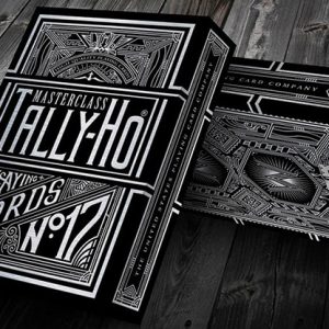 Tally-Ho Masterclass (Black) Playing Cards