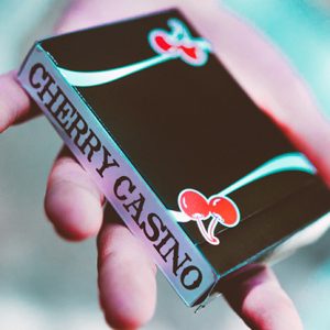 Cherry Casino True Black (Black Hawk) Playing Cards by Pure Imagination Projects
