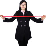 Vanishing Cane (Plastic, RED) by JL Magic