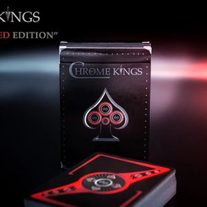 Chrome Kings Limited Edition Playing Cards (Players Red Edition) by De’vo vom Schattenreich and Handlordz