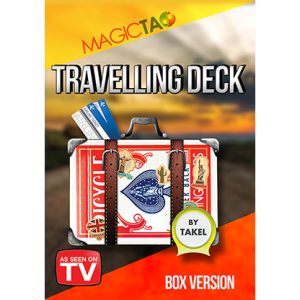 Travelling Deck Box Version Blue (Gimmick and Online Instructions) by Takel – Trick