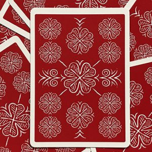 Choice Cloverback (Red) Playing Cards