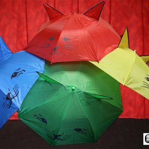 Umbrella Production Silk by Mr. Magic (4 Umbrellas) – Trick