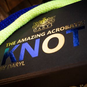 Amazing Acrobatic Knot w/xtra knot Blue and Yellow (Gimmicks and Online Instructions) by Daryl – Trick