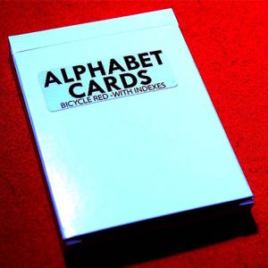 Alphabet Playing Cards Bicycle With Indexes by PrintByMagic – Trick