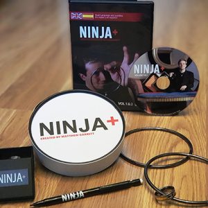 Ninja+ Deluxe CHROME BLACK (With Online Instructions) by Matthew Garrett – Trick