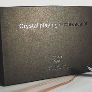Crystal Playing Cards Cabinet by TCC – Trick