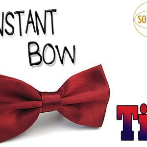 Instant Bow Tie (Red) by Sorcier Magic – Trick