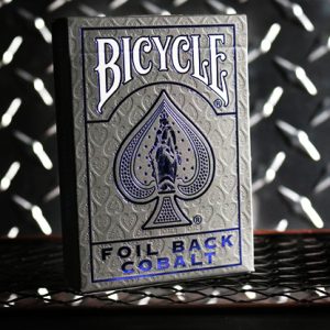 Bicycle Rider Back Cobalt Luxe (Blue) Version 2 by US Playing Card Co
