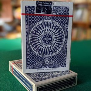 Experts Thin Crushed Printed on Web Press Tally Ho Circle Back (Blue) Playing Cards