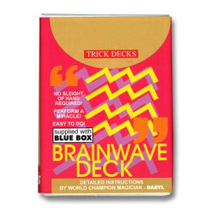 Brainwave Deck Bicycle (Blue Case) – Trick