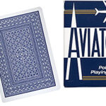 Cards Aviator Jumbo Index Poker Size (Blue)
