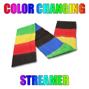 Color Changing Streamer by Vincenzo Di Fatta – Tricks