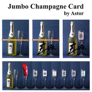 Jumbo Champagne Card by Astor – Trick