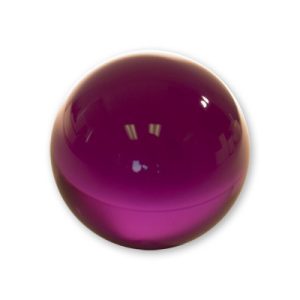 Contact Juggling Ball (Acrylic, PURPLE, 76mm) – Trick