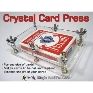 Crystal Card Press by Hondo & Fon – Trick