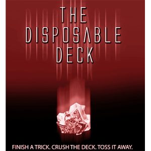 Disposable Deck 2.0 (red) by David Regal – Trick