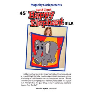 Happy Elephant Silk (45 inch) by David Ginn and Goshman – Tricks