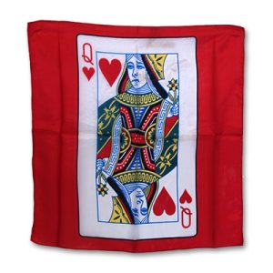 Silk 18 inch Queen of Heart Card from Magic by Gosh – Trick