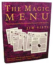 Magic Menu: Years 1 through 5 – Book