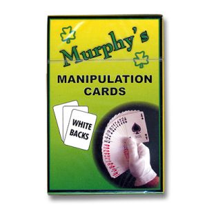 Manipulation Cards – WHITE BACKS(For Glove Workers) by Trevor Duffy – Trick