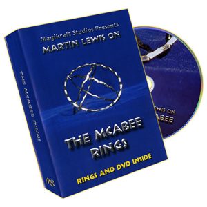 McAbee Rings (Gold Rings and DVD) by Martin Lewis – Trick