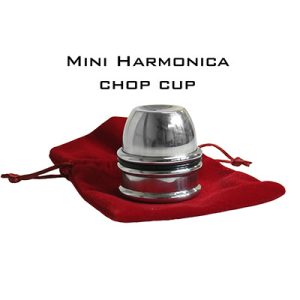 Mini Harmonica Chop Cup (Aluminum) by Leo Smetsers – Trick