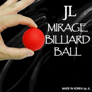 Mirage Billiard Balls by JL (RED, single ball only) – Trick