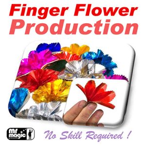 Finger Flower Production (Set of 16) by Mr. Magic – Trick