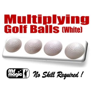 Multiplying Golf Balls (White) by Mr. Magic – Trick