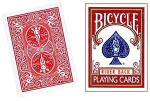 Red One Way Forcing Deck (ace of spades)