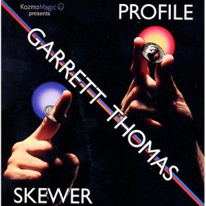 Profile Skewer (DVD and Gimmick) by Garrett Thomas and Kozmomagic – DVD