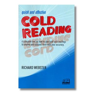 Quick and Effective Cold Reading by Richard Webster – Book
