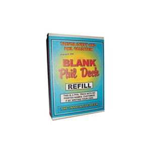 Refill for Blank Phil Deck  by Trevor Duffy – Tricks