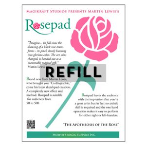 The Rose Pad REFILL by Martin Lewis – Trick