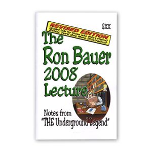 Ron Bauer 2008 Lecture Notes (Revised Edition) – Book