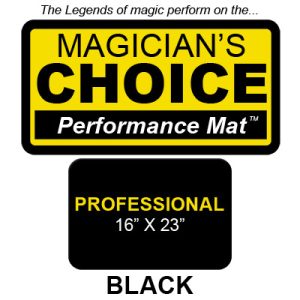 Professional Close-Up Mat (BLACK – 16×23) by Ronjo – Trick