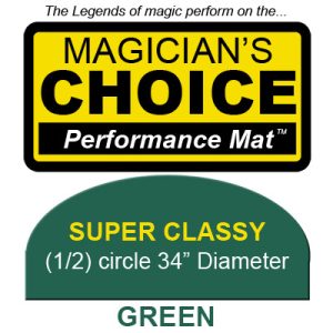 Super Classy Close-Up Mat (GREEN – 34 inch) by Ronjo – Trick
