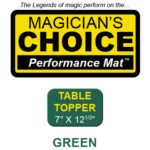 Table Topper Close-Up Mat (GREEN – 7×12.5) by Ronjo – Trick