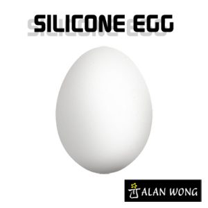 Silicone Egg (White) by Alan Wong – Trick