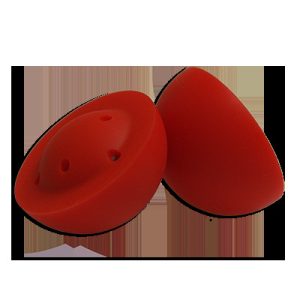 Split Ball – Red (1.7 inch) by JL Magic – Trick