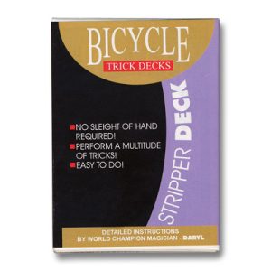 Stripper Deck Bicycle (Red) by US Playing Card  – Trick