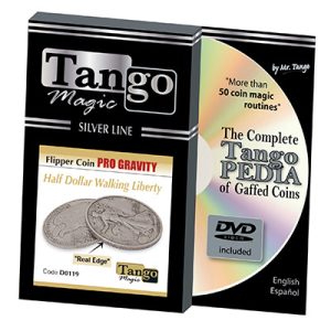 Tango Silver Line Flipper Pro Gravity Walking Liberty (w/DVD) (D0119) by Tango – Trick