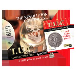 Tango Silver Line T.U.C. (D0117) Walking Liberty Half Dollar (w/DVD) by Tango – Trick