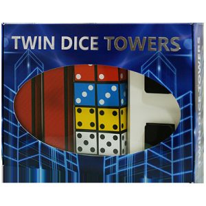 Twin Dice Towers by Joker Magic – Trick