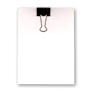 Clip Board (4 Inches X 5.5 Inches) by Uday – Trick